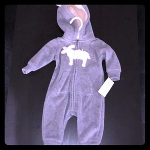 Carter’s Sherpa onesie